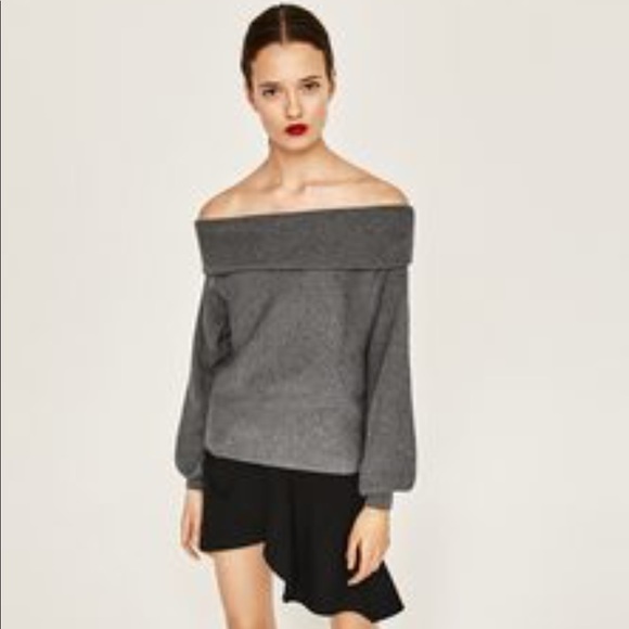 Zara | Sweaters | Zara Off The Shoulder 